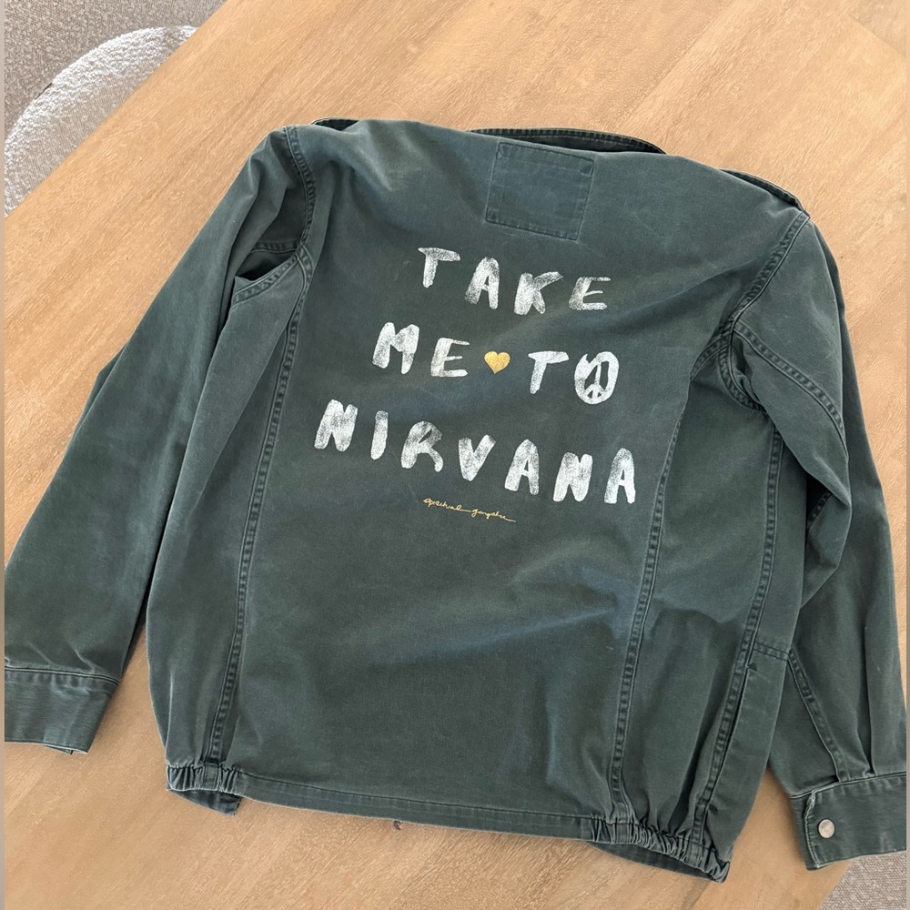 Spiritual Gangster Take Me To Nirvana Jacket size small
